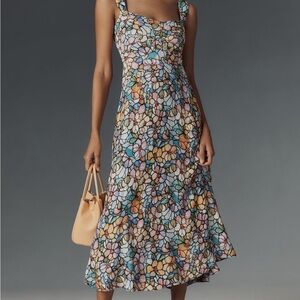 Anthropologie Jocelyn Midi Dress